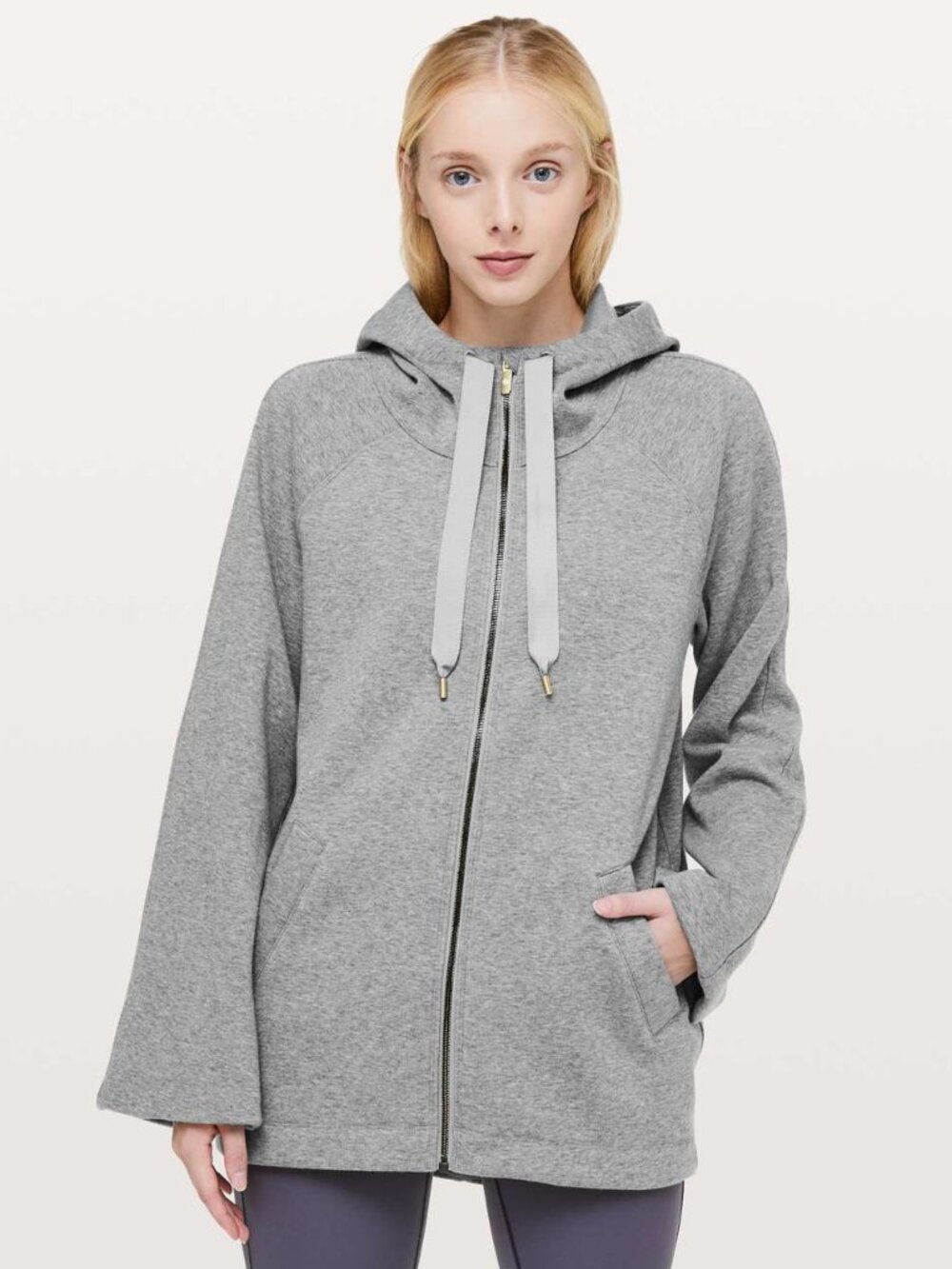 Lululemon Principal Dancer Hoodie-Heathered Core Medium Grey / Raceway Grey